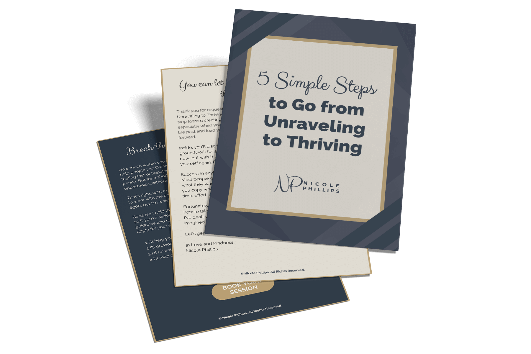 5 simple steps to go from unraveling to thriving freebie